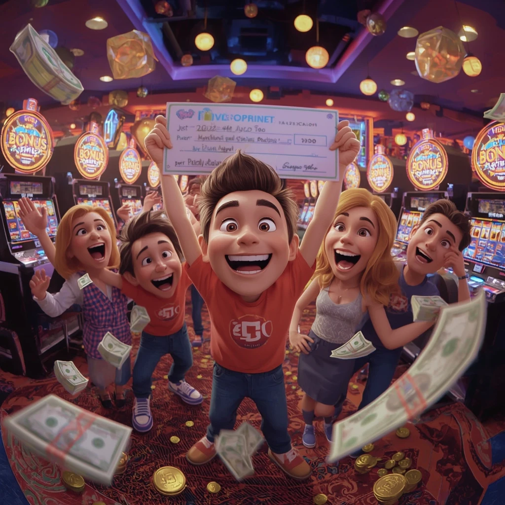 bonus dans les mains de l'homme au casino FANTASTIK CASINO