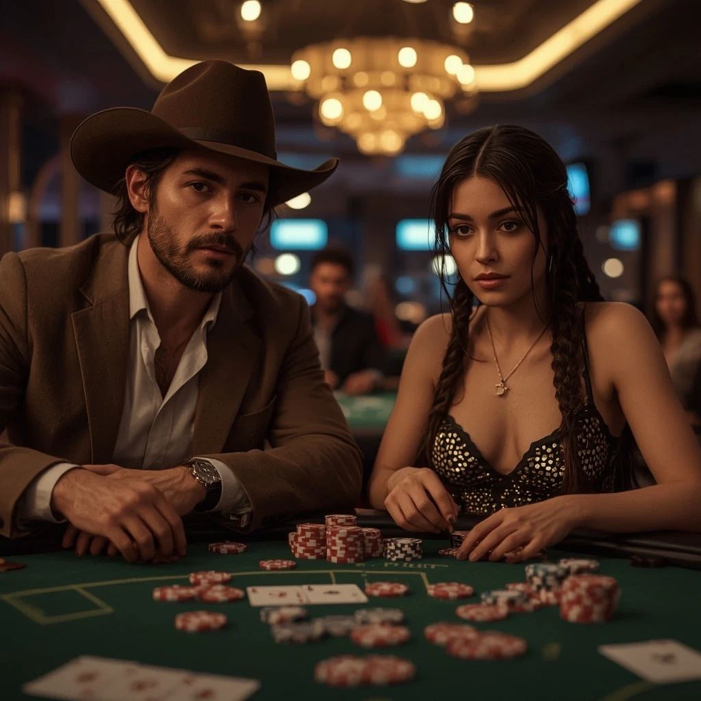 photo de deux joueurs de poker Fantastik Casino
